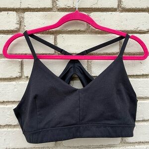 Zella V-neck Sports Bra in Black - Size XL